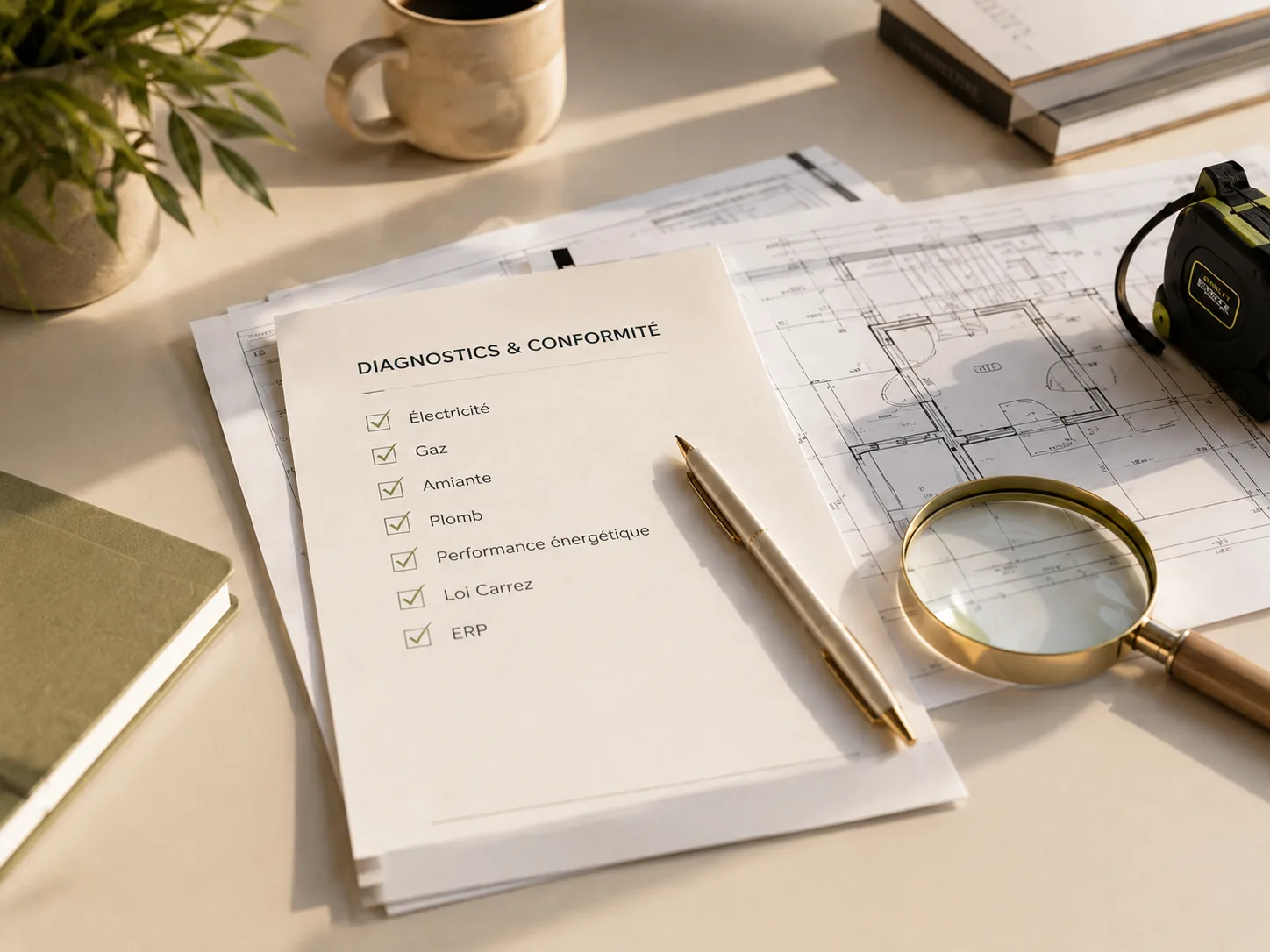Checklist de diagnostics et conformité technique pour un projet immobilier