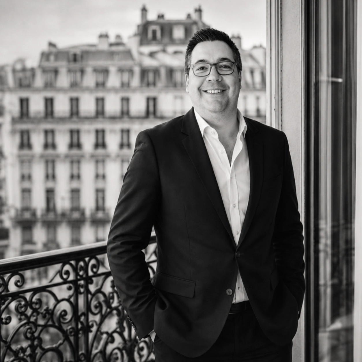 Ludovic Navarre, fondateur de LUDAEL Immobilier, agence immobilière indépendante à Paris