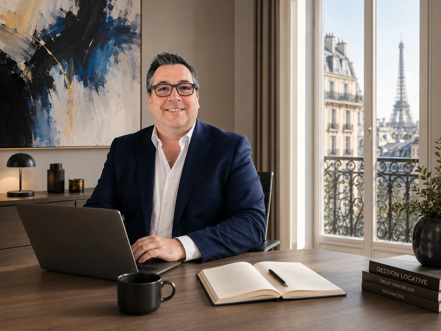 Ludovic Navarre, gestion locative à Paris avec LUDAEL Immobilier