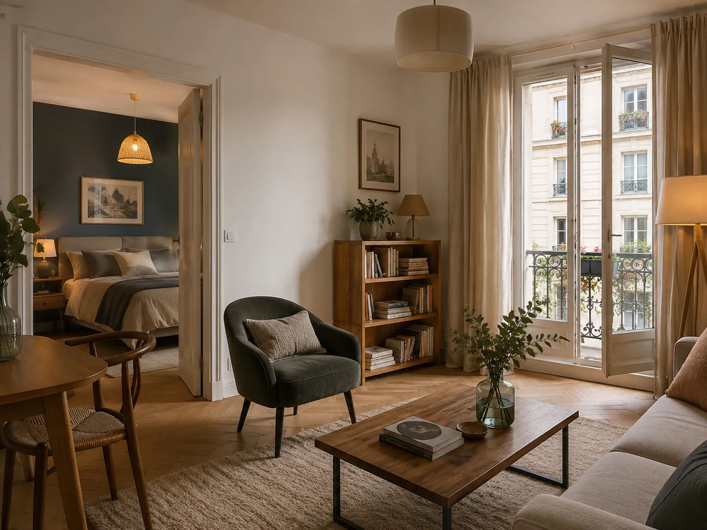 Appartement parisien pour analyser et fixer le bon loyer