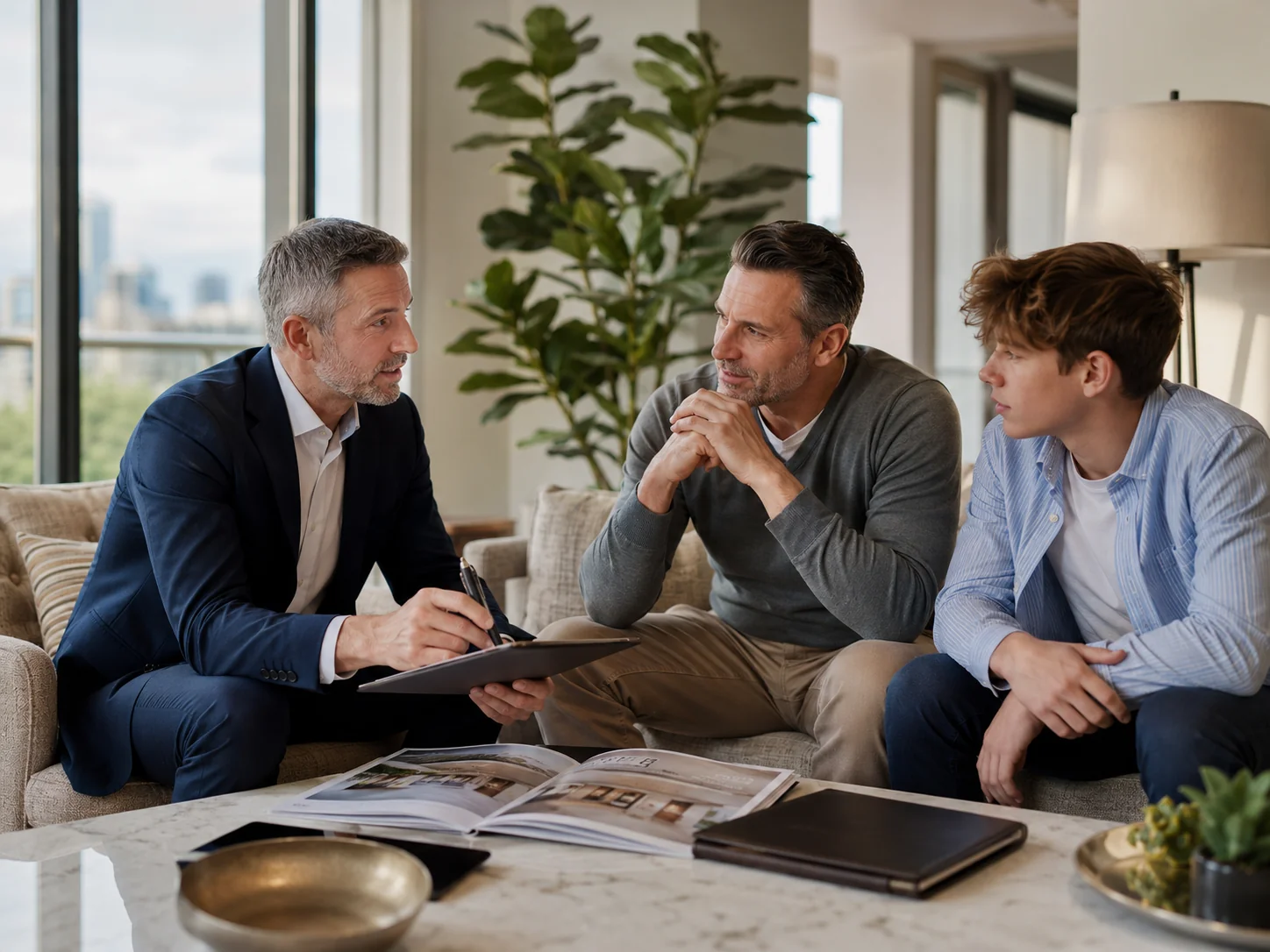 Rendez-vous de conseil avec un propriétaire pour relancer une vente immobilière bloquée