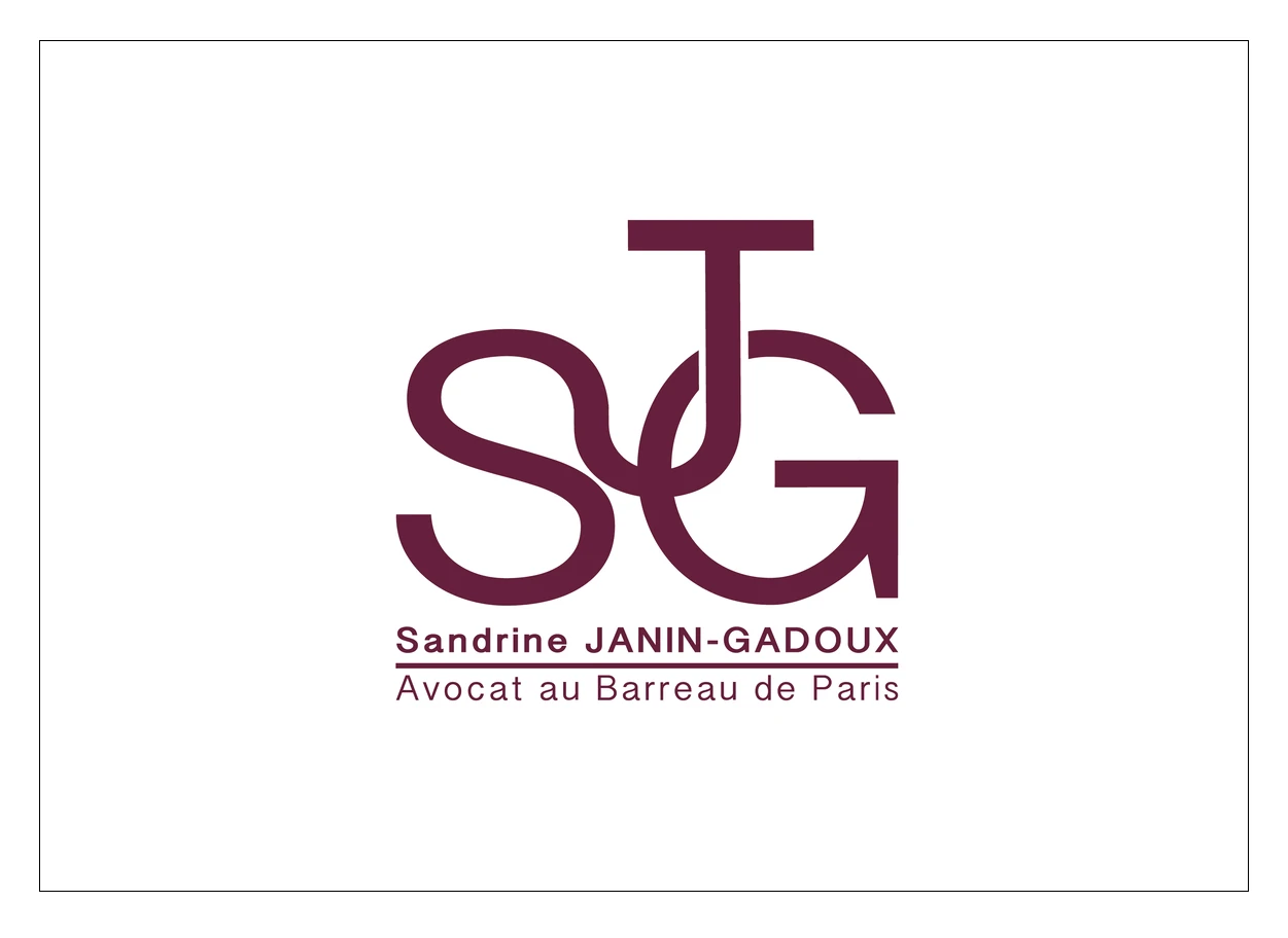 Logo Sandrine Janin-Gadoux, Avocat au Barreau de Paris